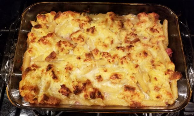 Croque Monsieur Mac & Cheese