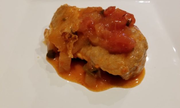 Pork Chops in Pineapple Salsa